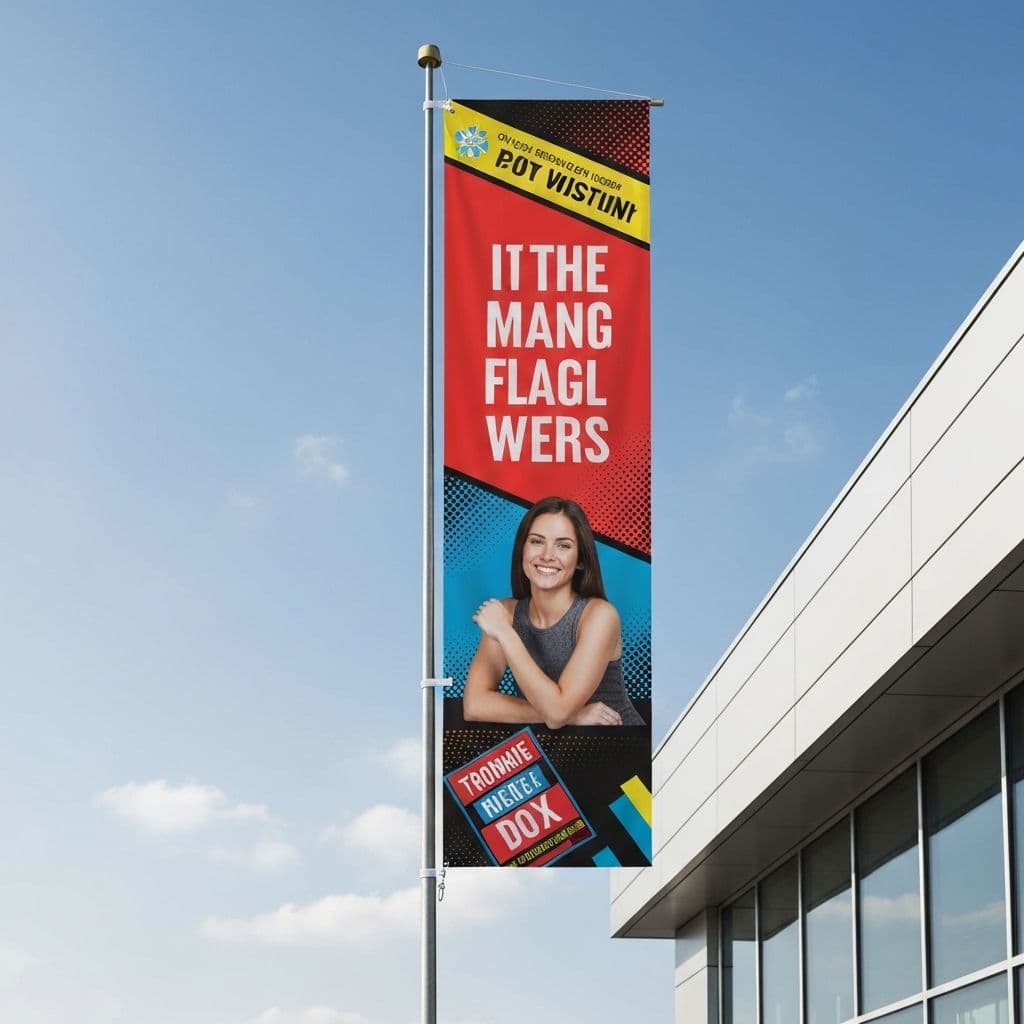 Rectangular Flags Single and Double Sided